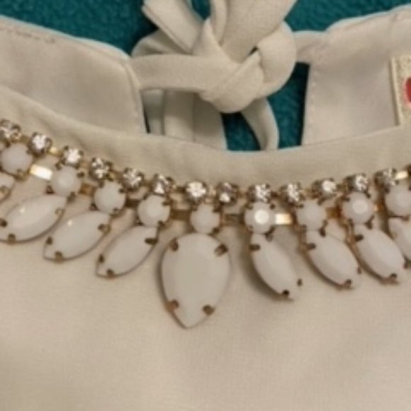 Dress White Girls Medium - Picture 4 of 6